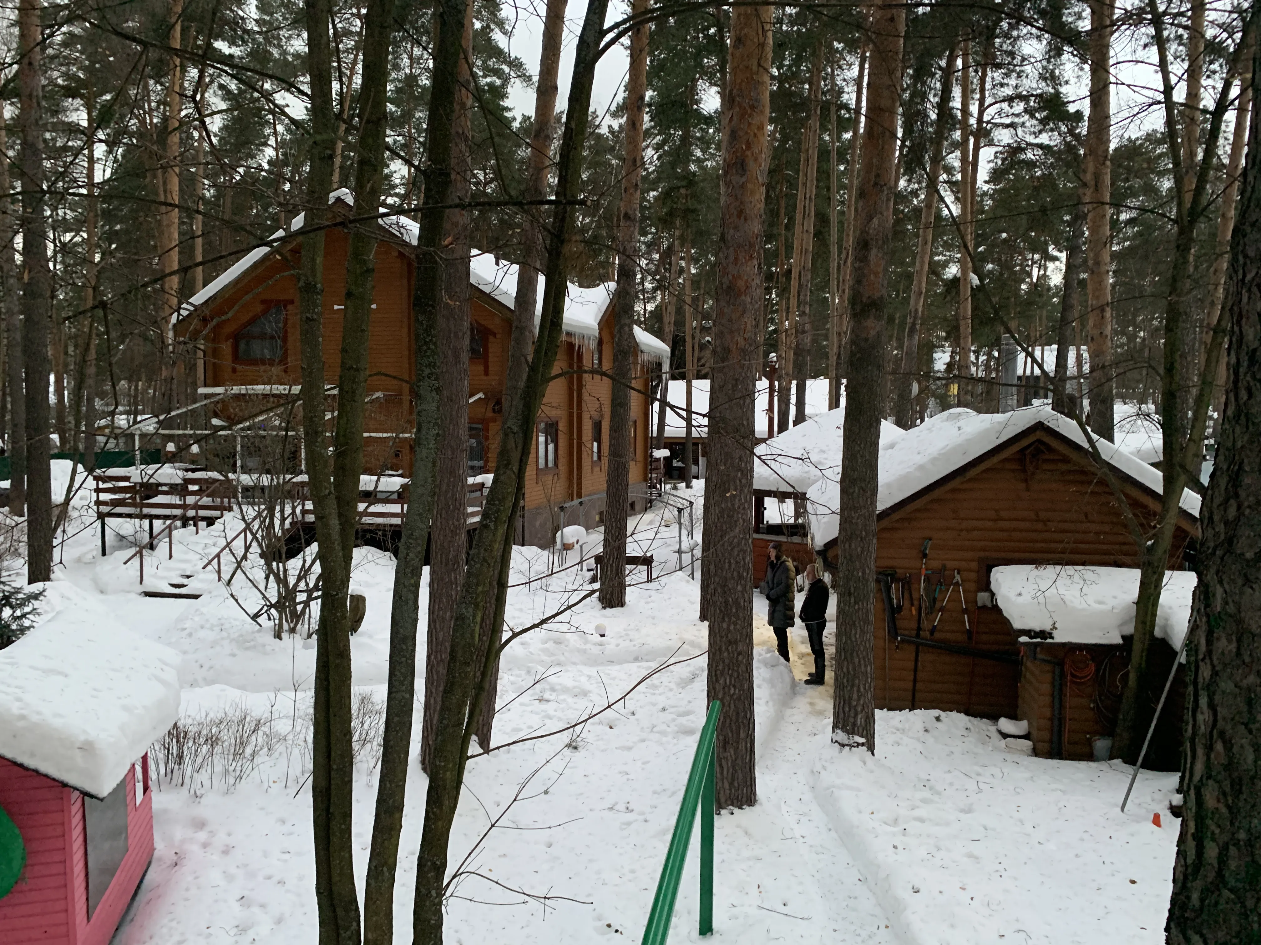 Деревянный дом в лесу, фото 20