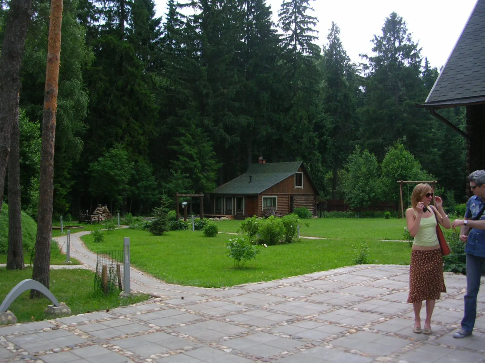 Деревянная дача в лесу, фото 21