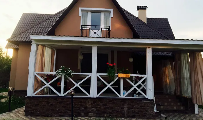 Коттедж с верандой, фото 7
