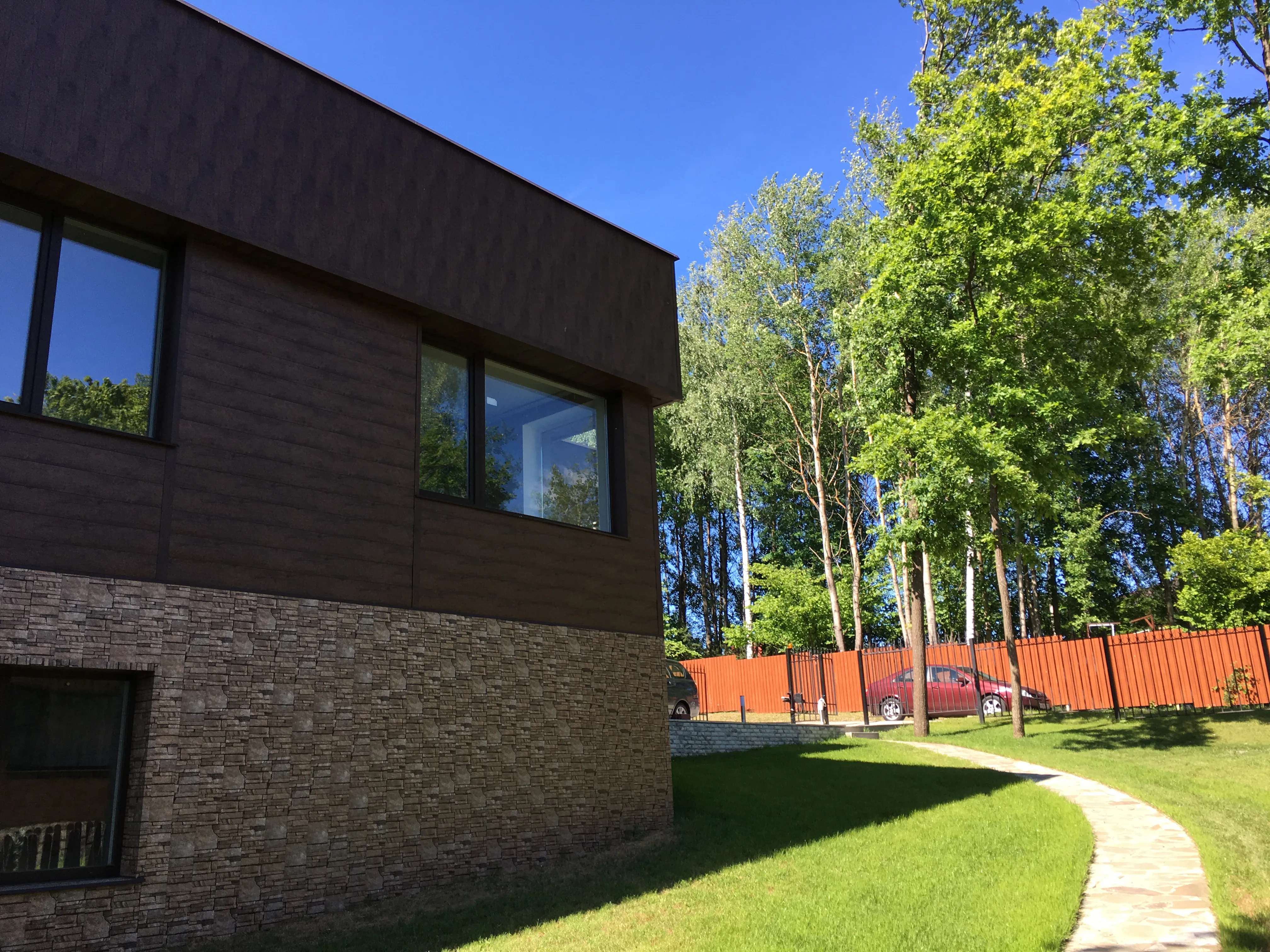 Загородный дом с террасами-консолями, фото 8