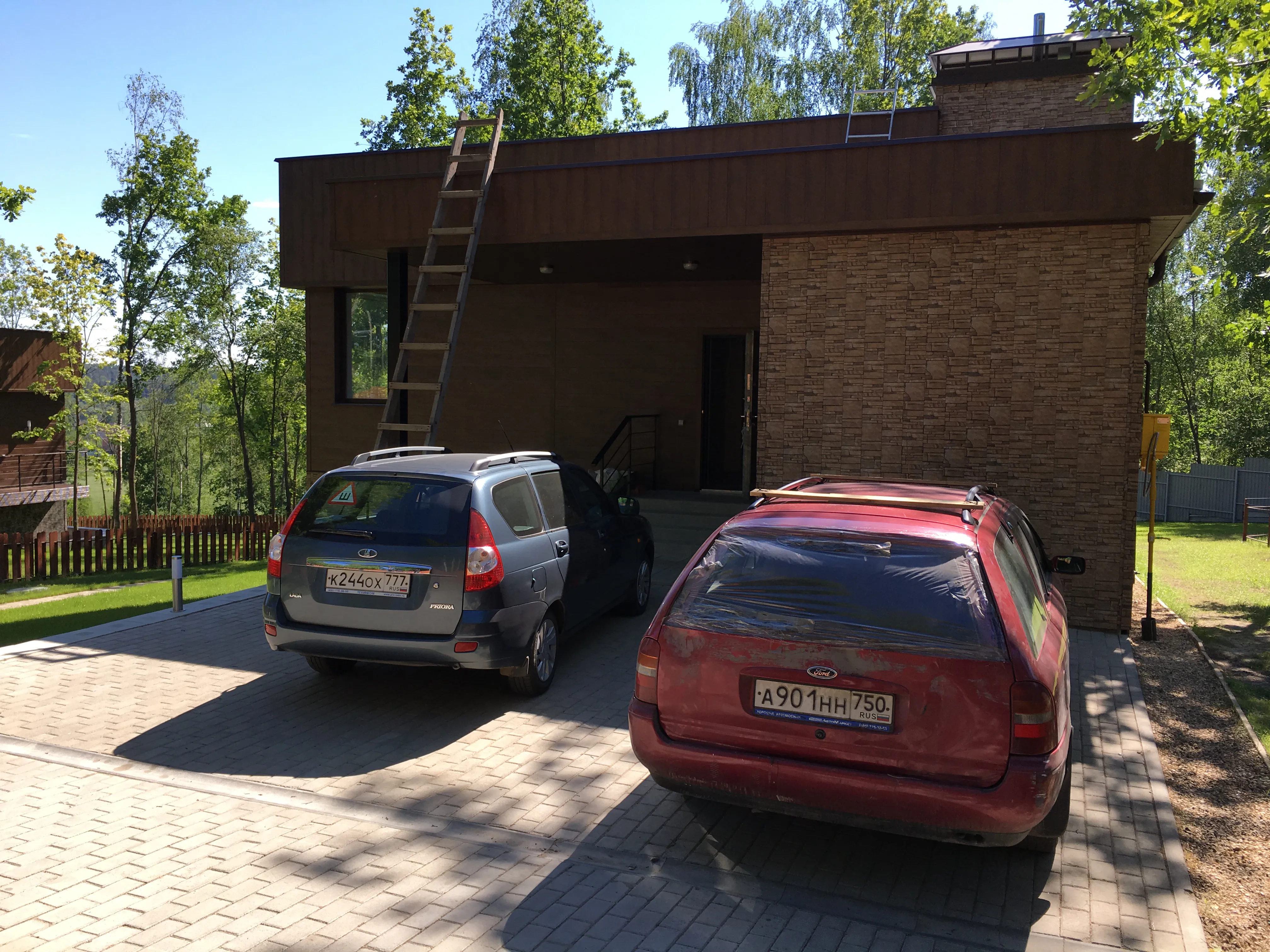 Загородный дом с террасами-консолями, фото 3