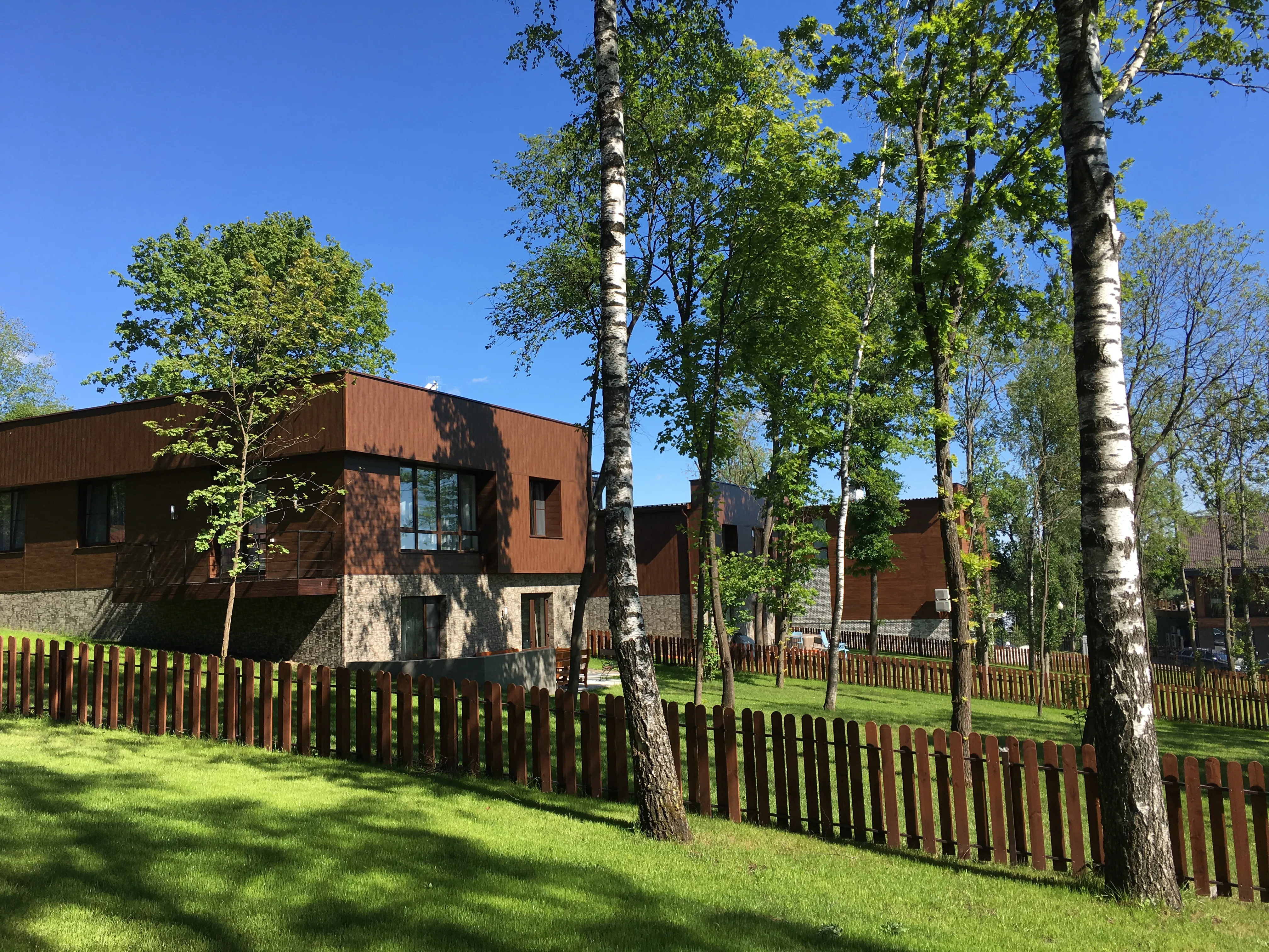 Загородный дом с террасами-консолями, фото 6