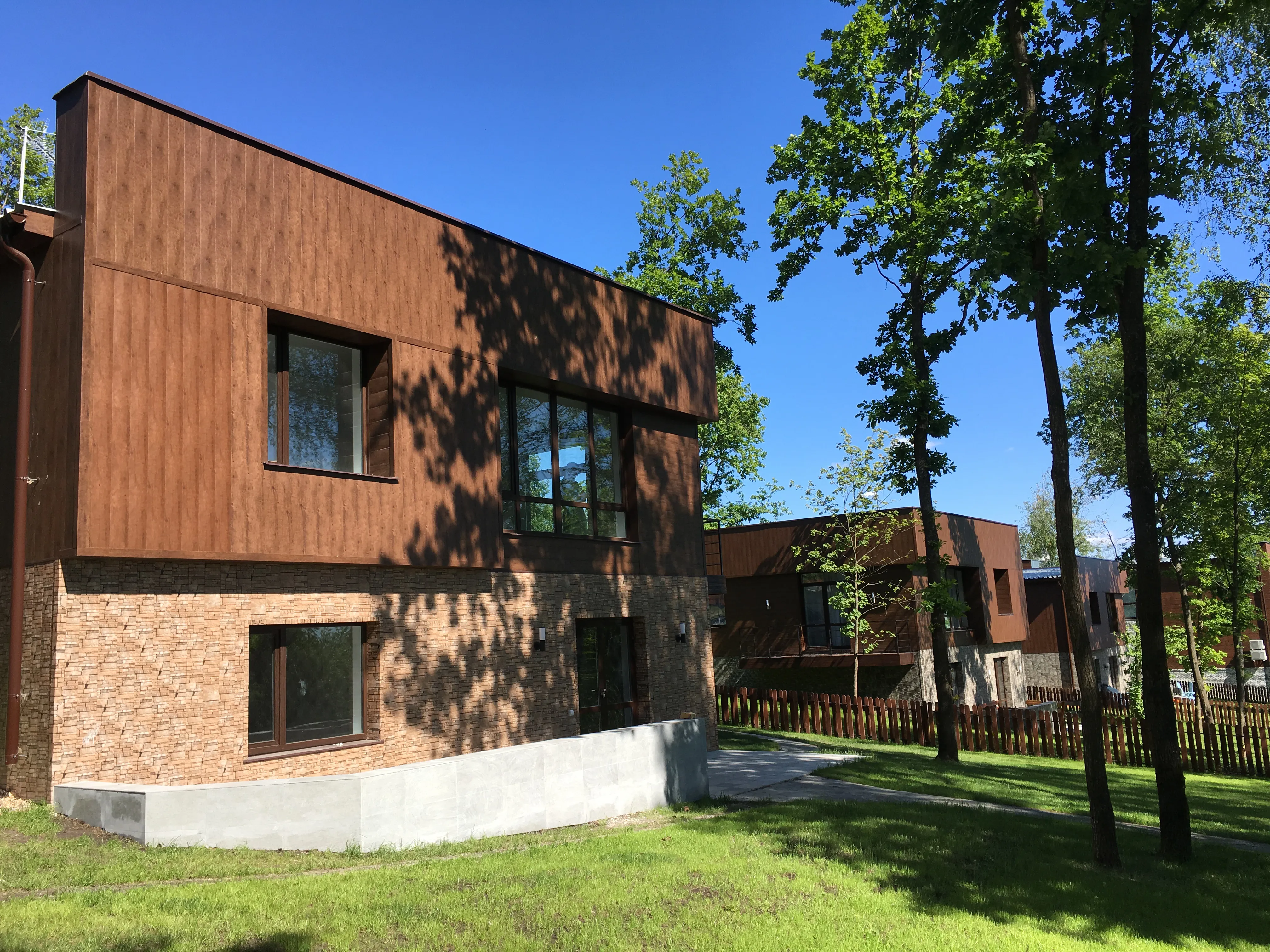 Загородный дом с террасами-консолями, фото 5