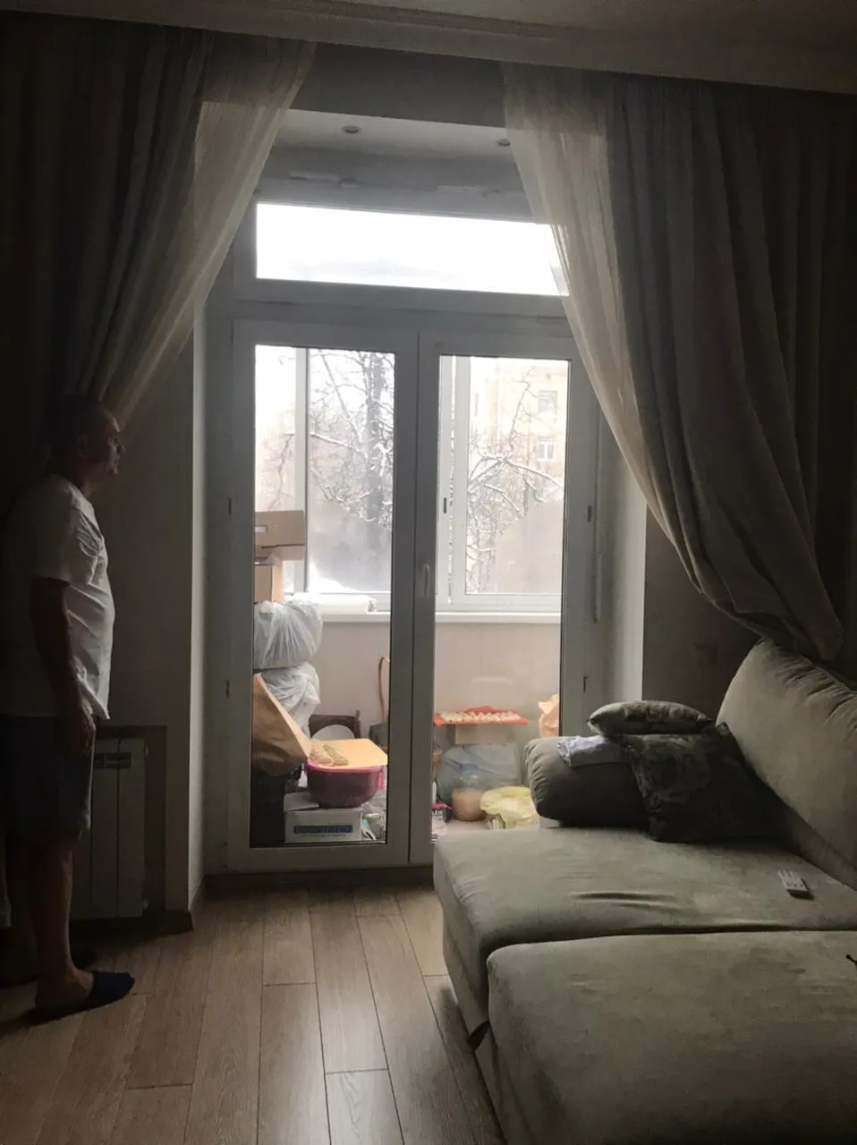 Хрущёвка со снегом за окном, фото 21