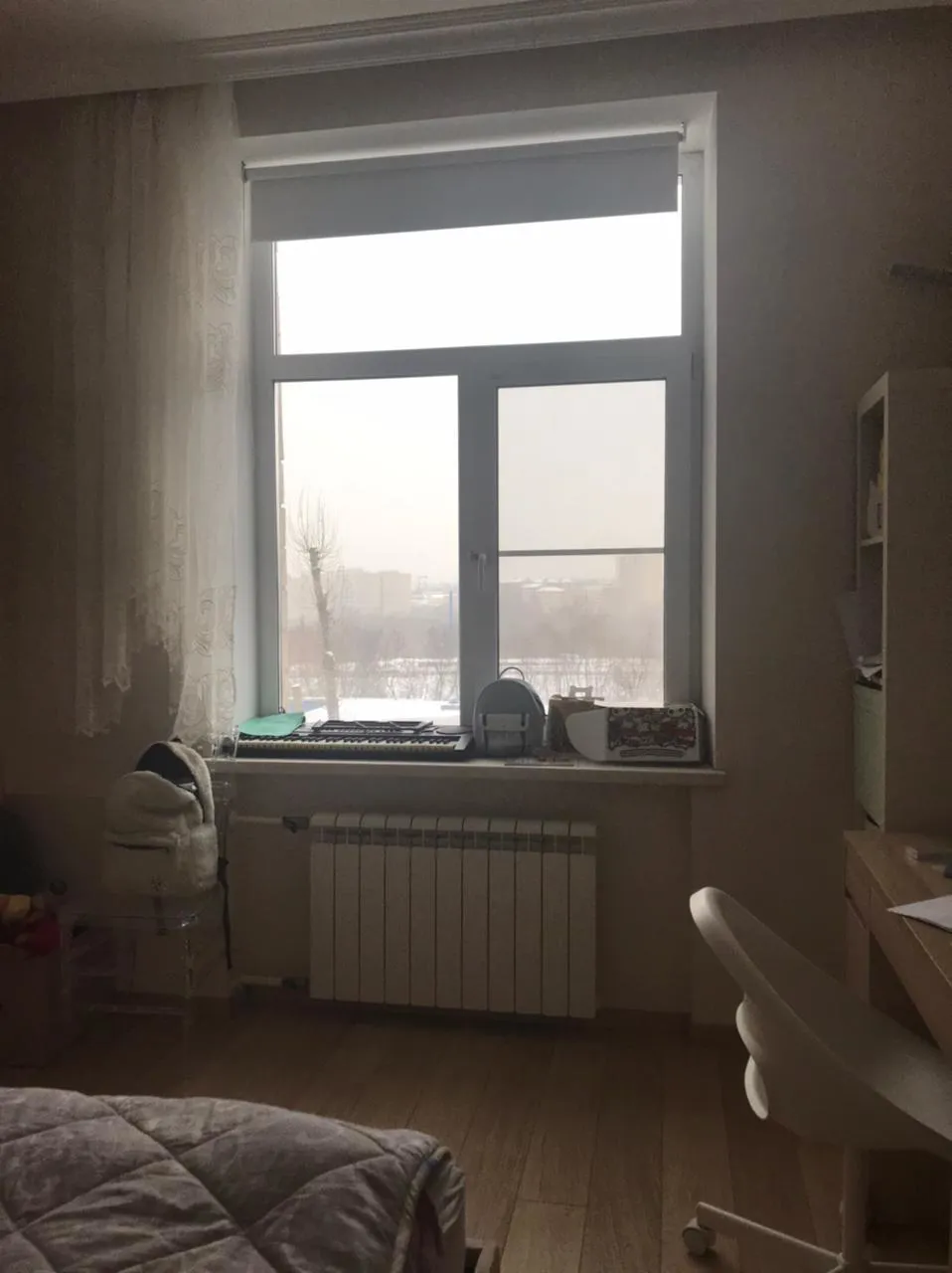 Хрущёвка со снегом за окном, фото 1