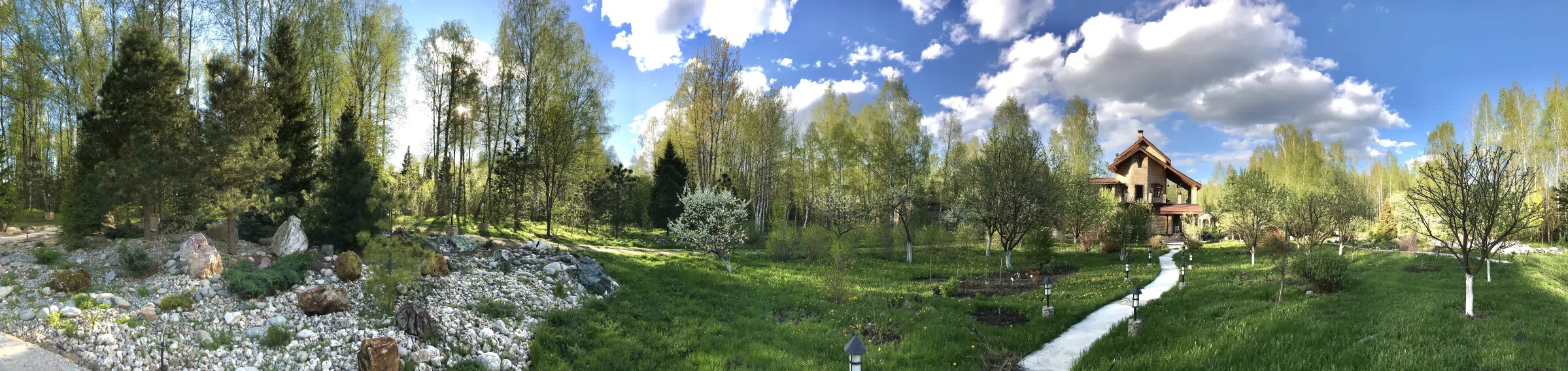 Загородный дом с прудом, фото 9