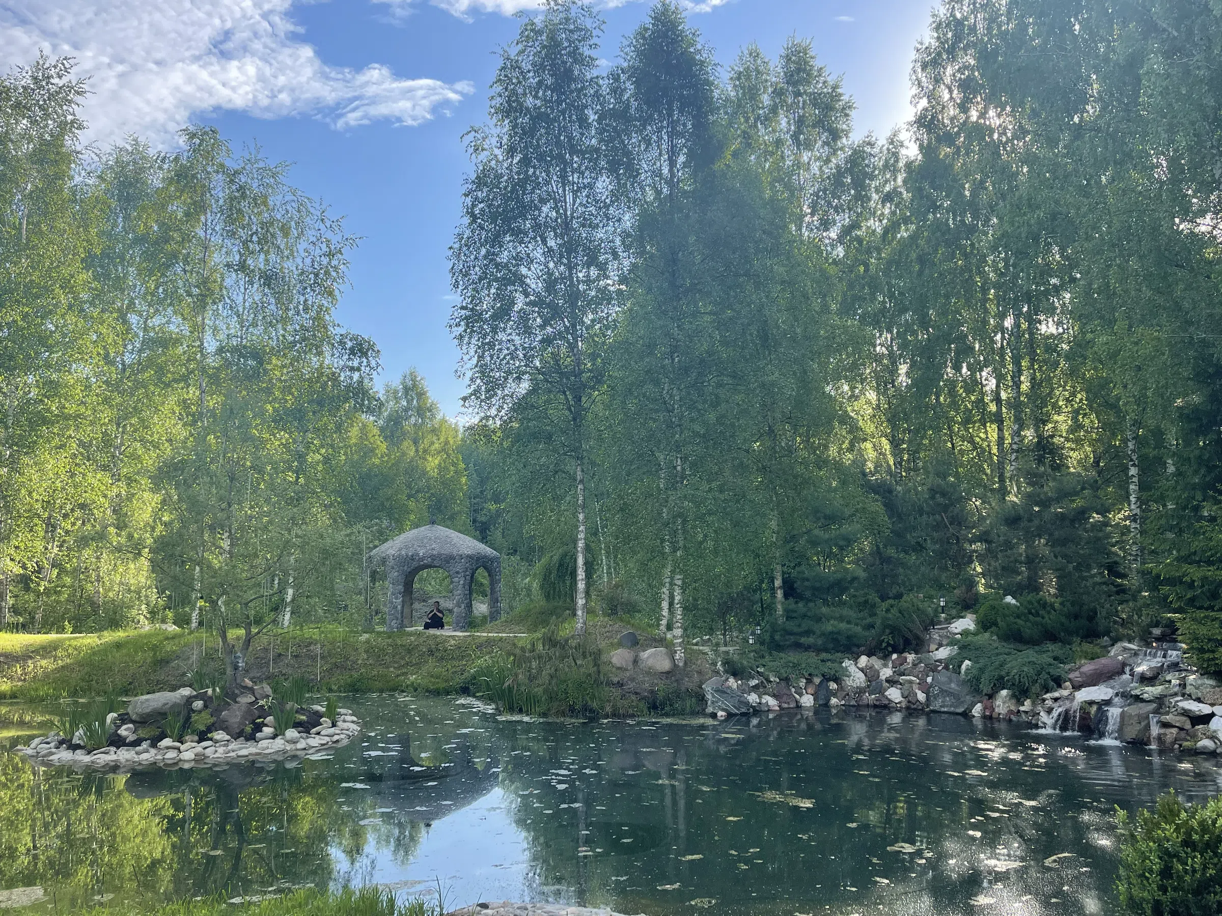 Загородный дом с прудом, фото 15