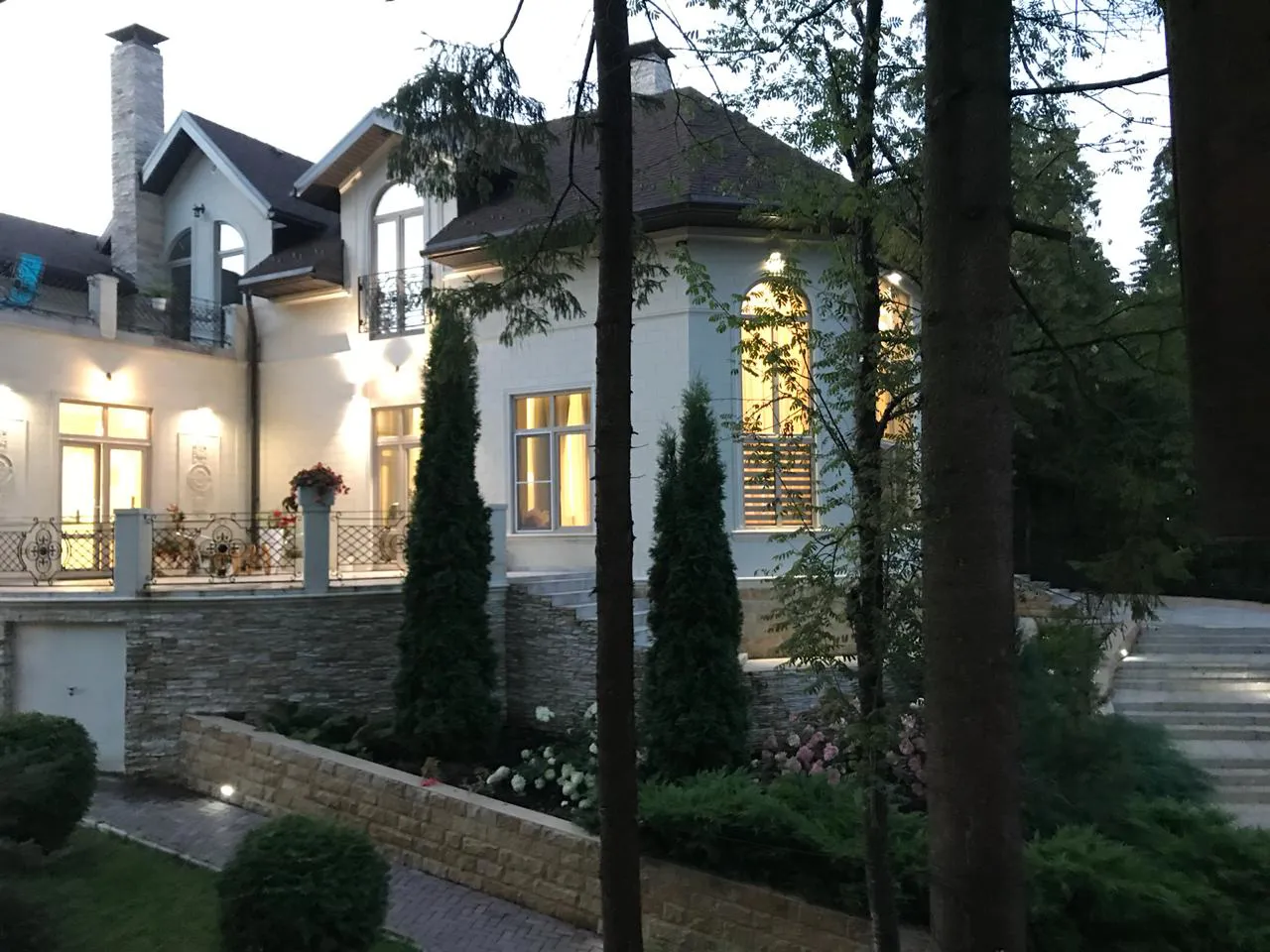Загородный дом с террасами, фото 3