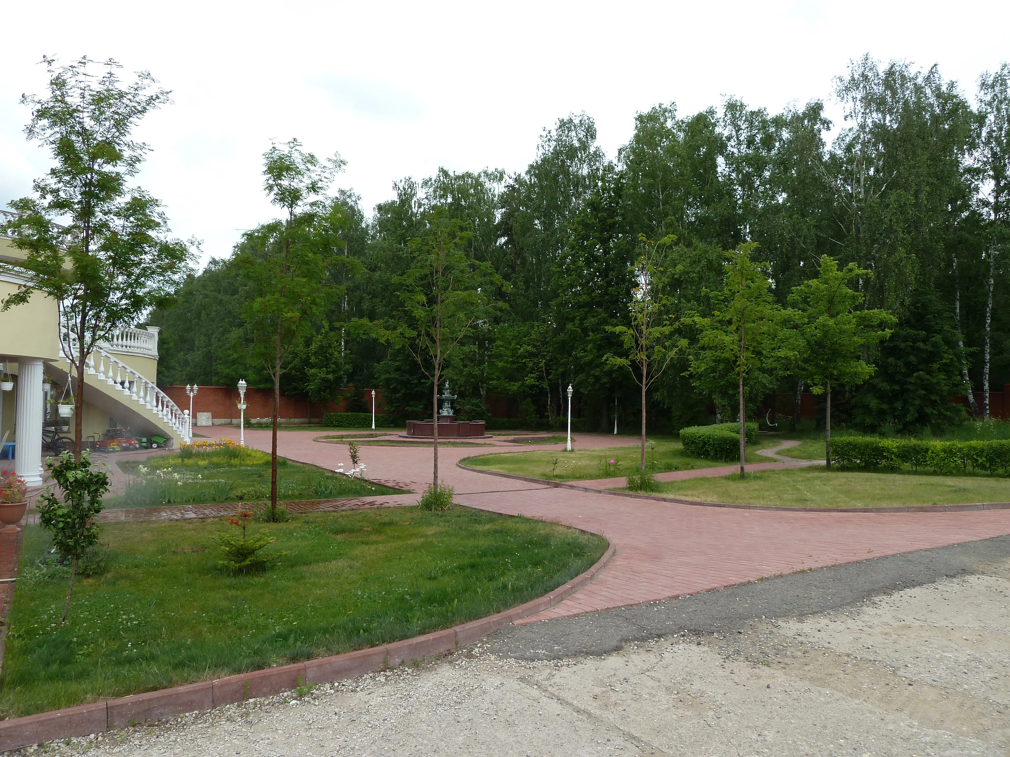 Парадный дом с фонтаном, фото 2