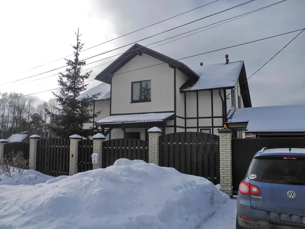 Загородный дом с елками, фото 6