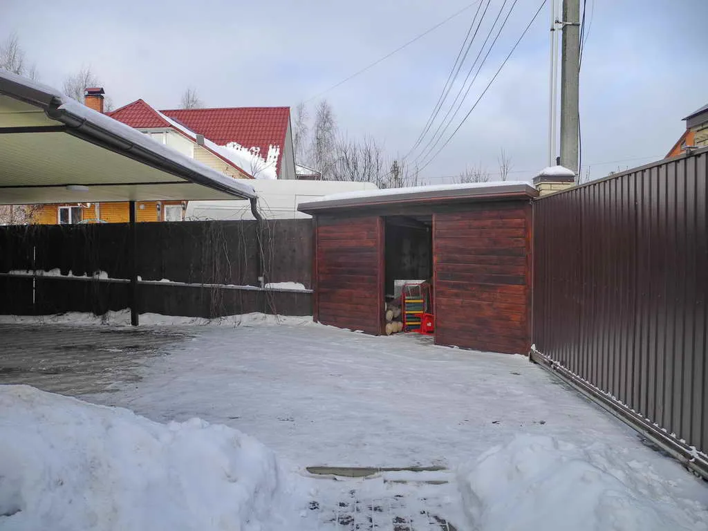 Загородный дом с елками, фото 17