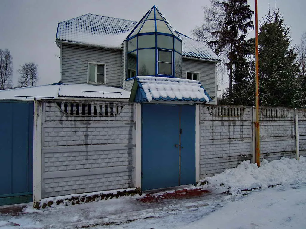 Загородный дом с остекленной башней, фото 3