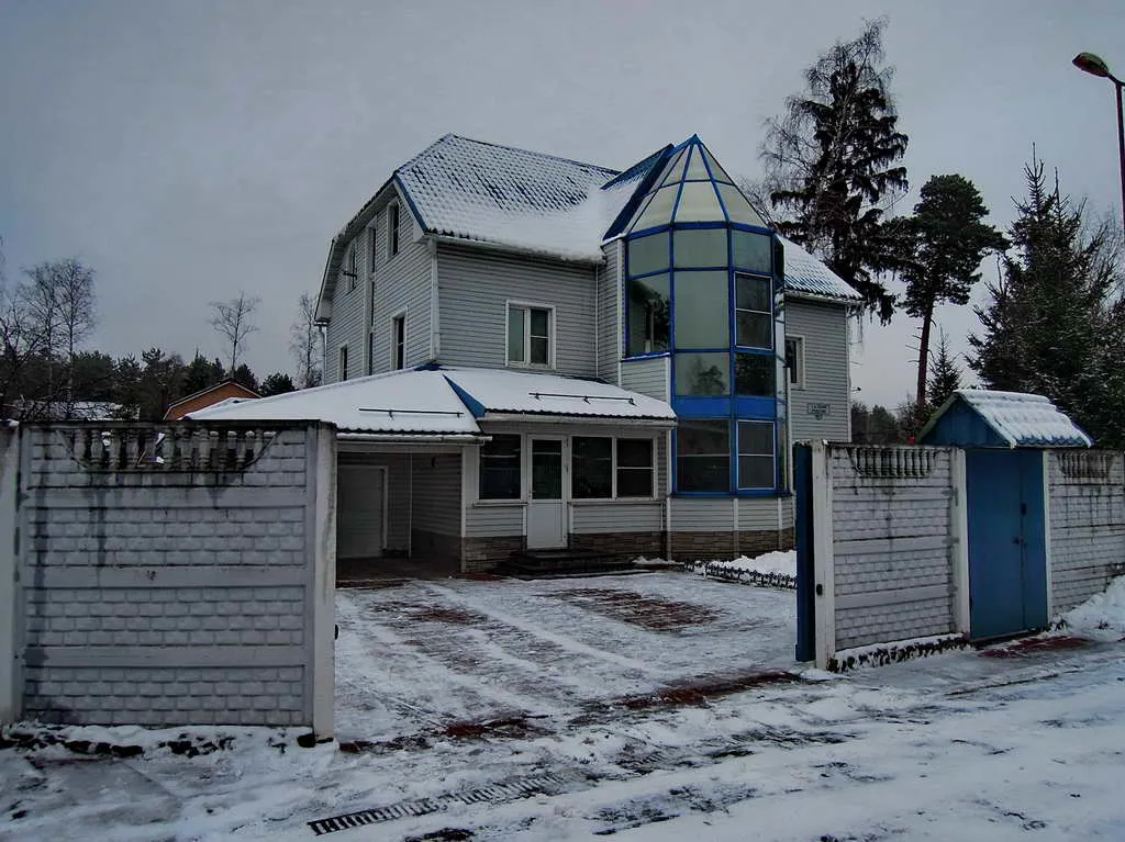 Загородный дом с остекленной башней, фото 2