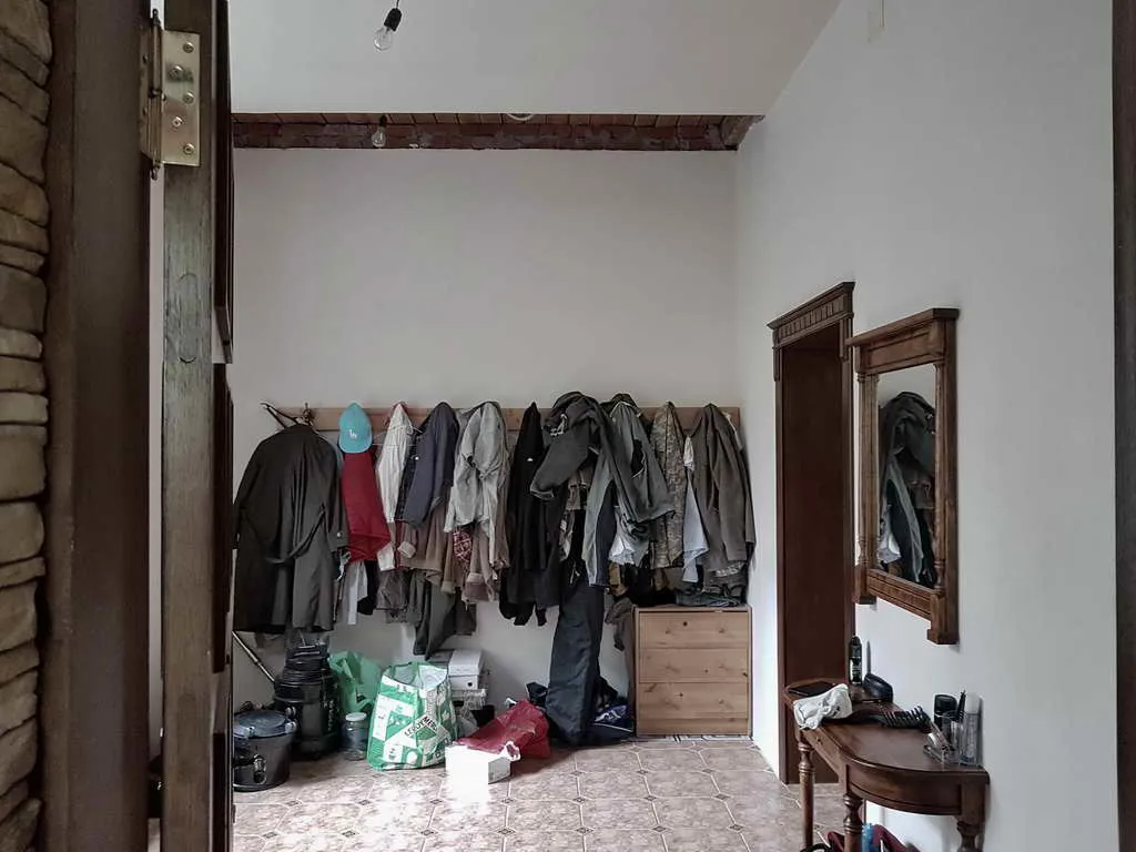 Бревенчатый дом с аркой, фото 14