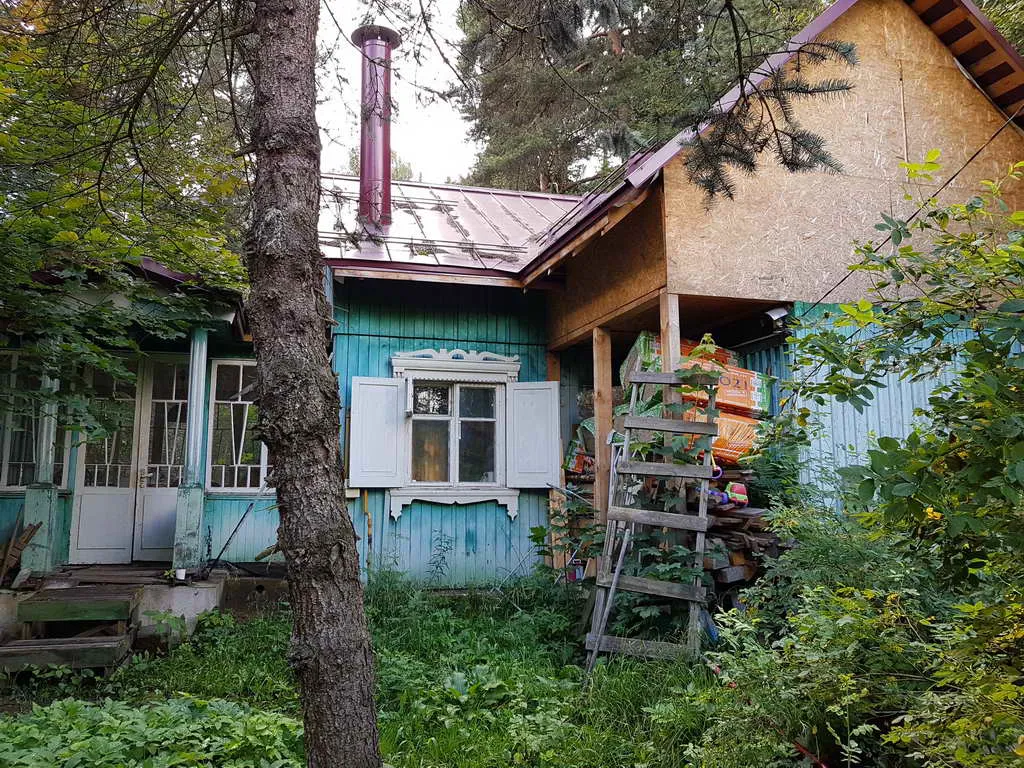 Дача с бирюзовой верандой, фото 7