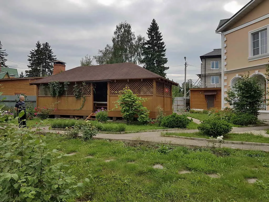 Бежевый дом с арками, фото 14