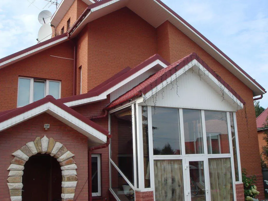 Кирпичный дом с аркой, фото 4