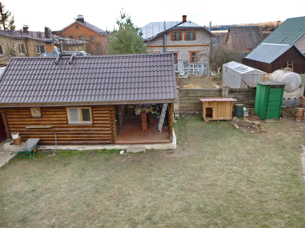 Дача с синим сайдингом, фото 17