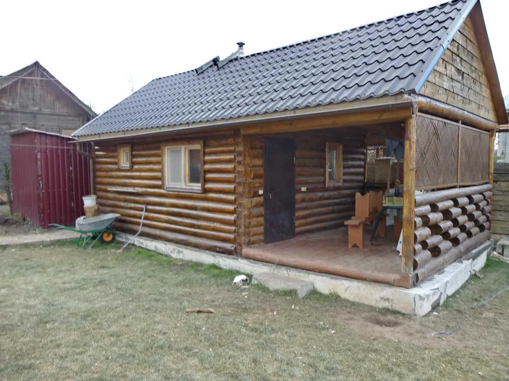 Дача с синим сайдингом, фото 7