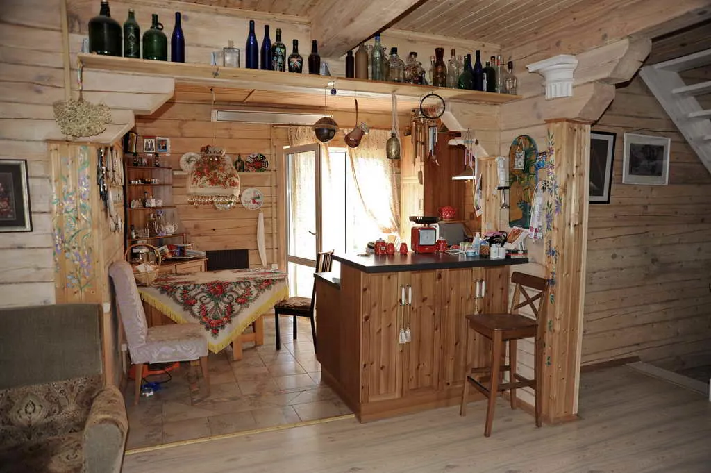 Деревенская дача из бруса, фото 24