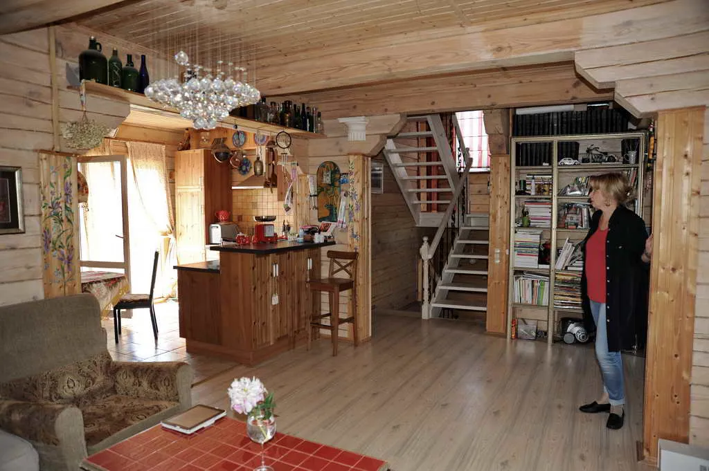 Деревенская дача из бруса, фото 22