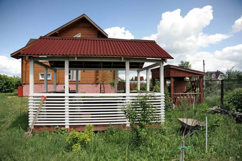 Деревенская дача из бруса, фото 9