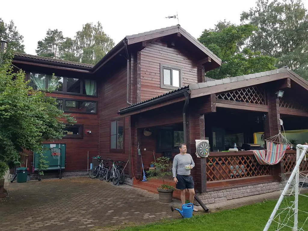Рыжая дача с камином, фото 4