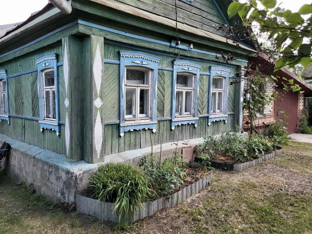 Резная изба с пристроем, фото 9