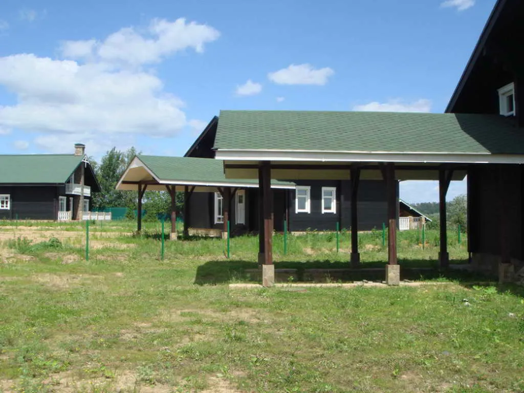 Загородный дом с зелёной крышей, фото 24
