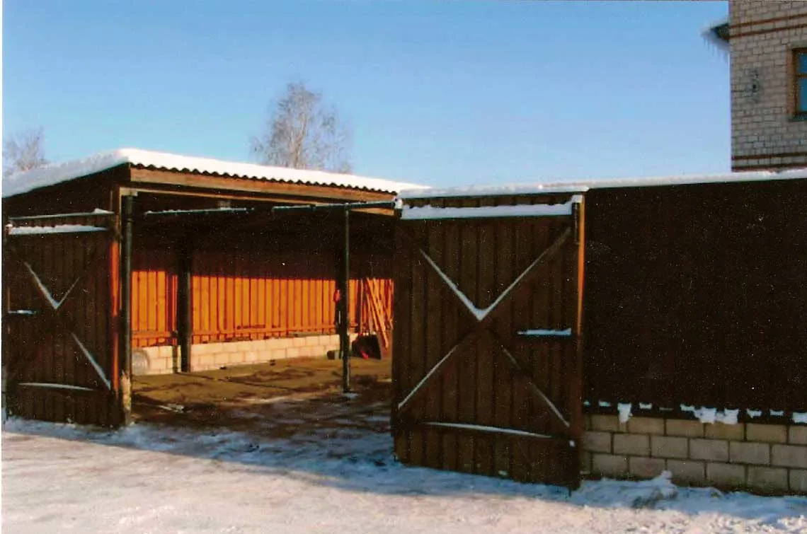 Дача из белого кирпича, фото 3