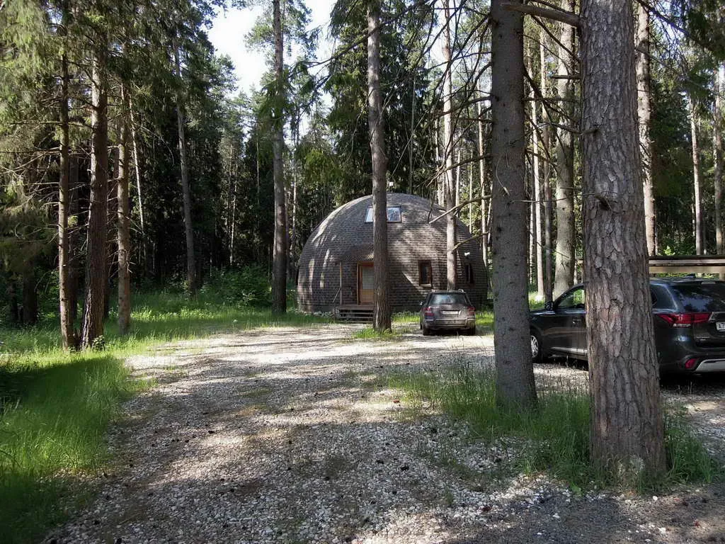 Купольный дом в лесу, фото 2