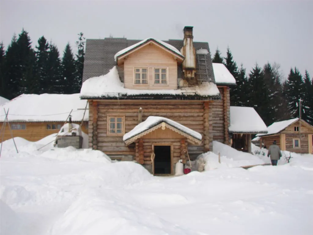Деревянная дача в русском стиле, фото 10
