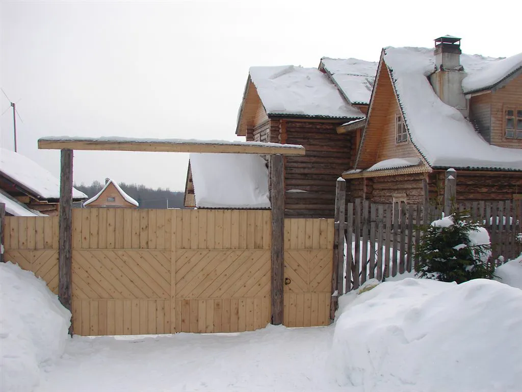 Деревянная дача в русском стиле, фото 6