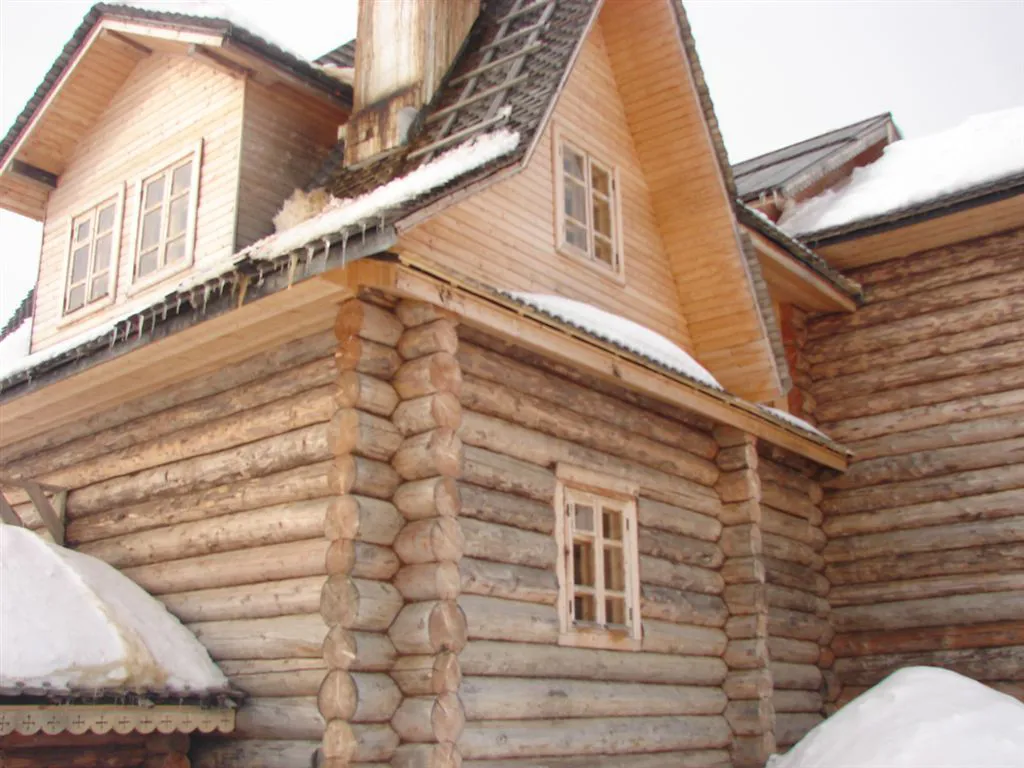 Деревянная дача в русском стиле, фото 9