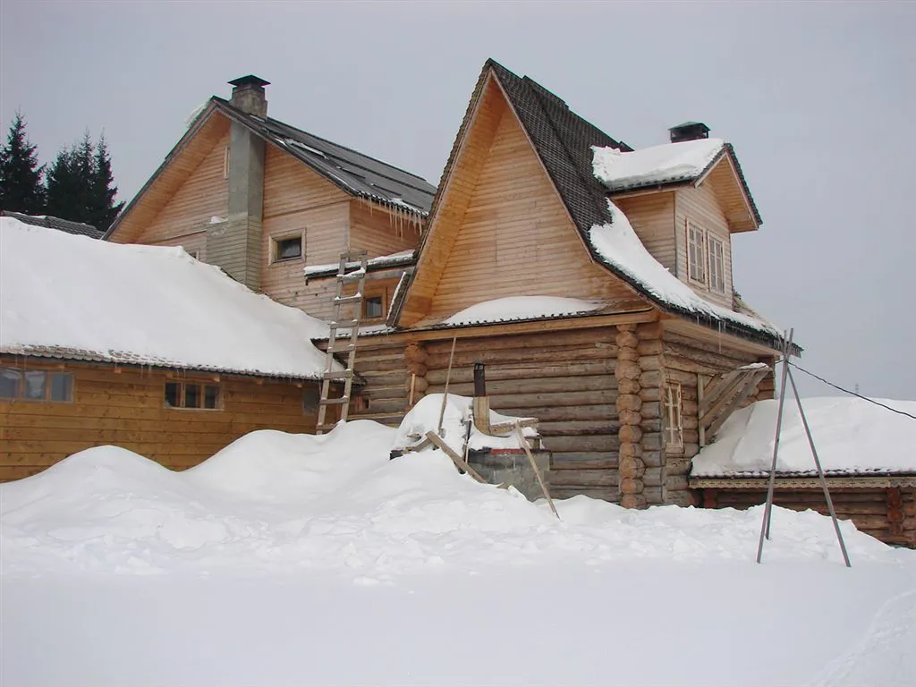 Деревянная дача в русском стиле, фото 12