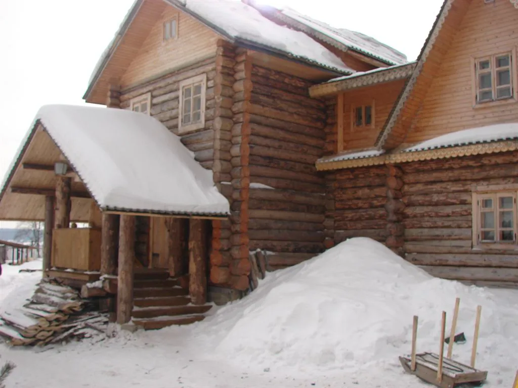 Деревянная дача в русском стиле, фото 8