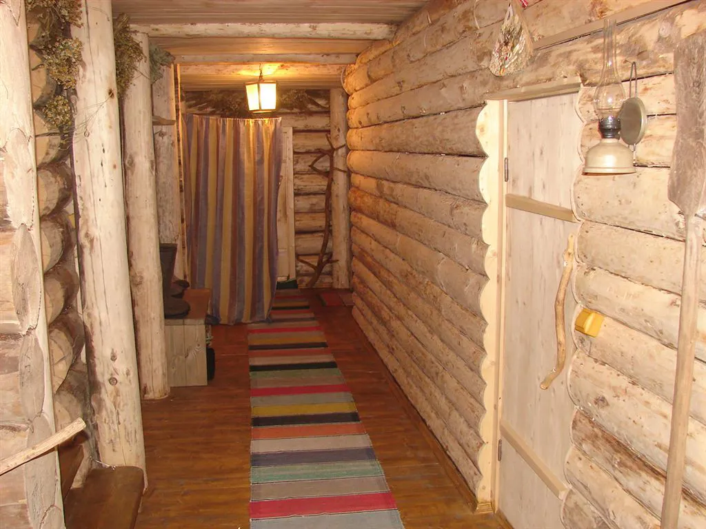Деревянная дача в русском стиле, фото 20
