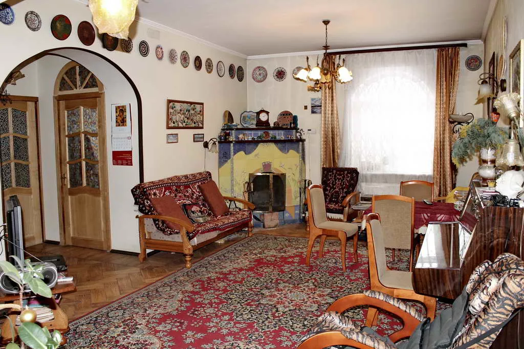 Кирпичный дом зимой, фото 8