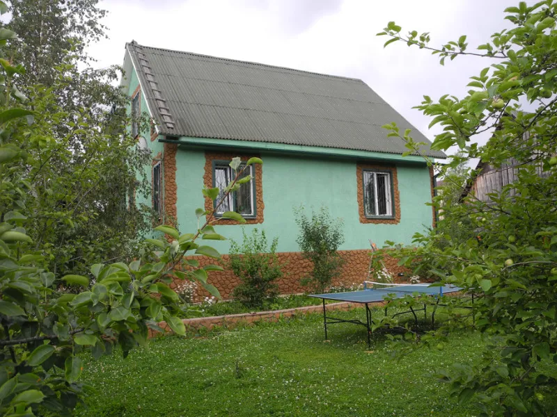 Дача с зелёным фасадом, фото 16