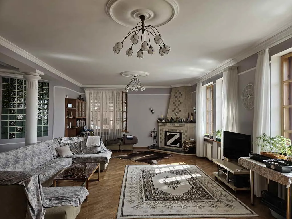 Дача с бревенчатым срубом, фото 18
