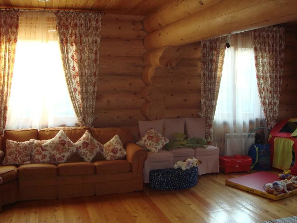 Дача из оцилиндрованного бревна, фото 16
