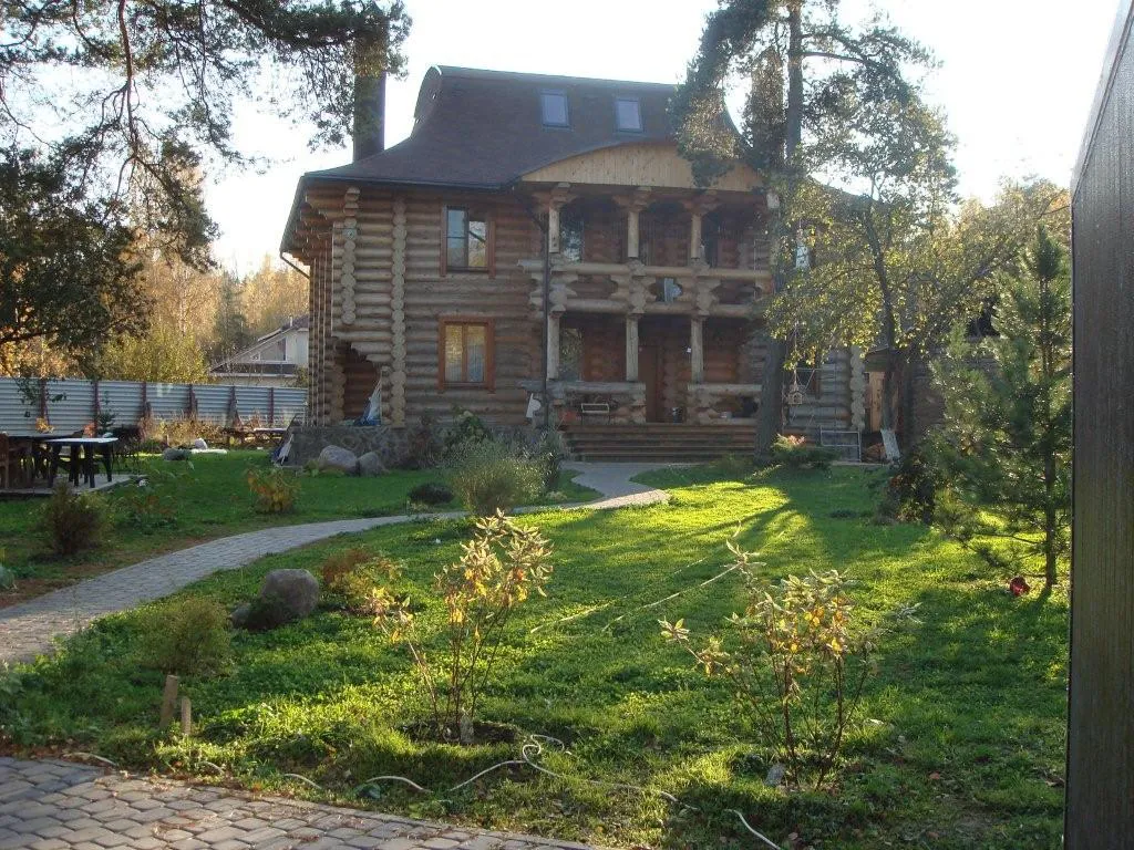 Дача из оцилиндрованного бревна, фото 4