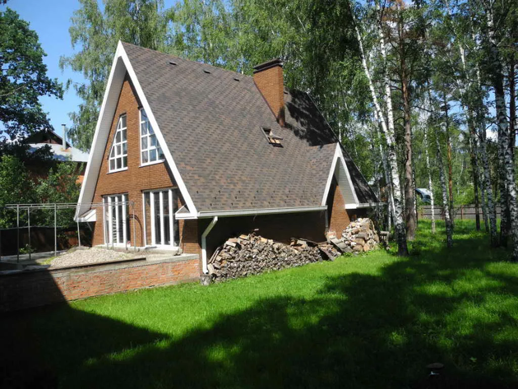 Дача с кирпичным фасадом, фото 14