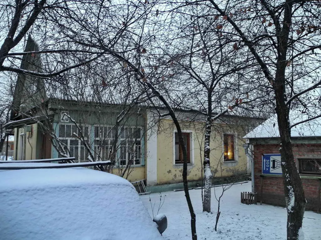 Ретро-дача в снегу, фото 3