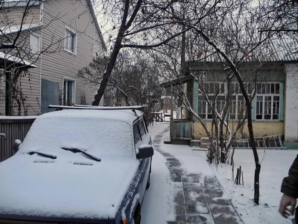 Ретро-дача в снегу, фото 2