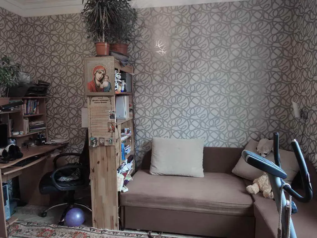 Сталинка с паркетом и ковром, фото 9