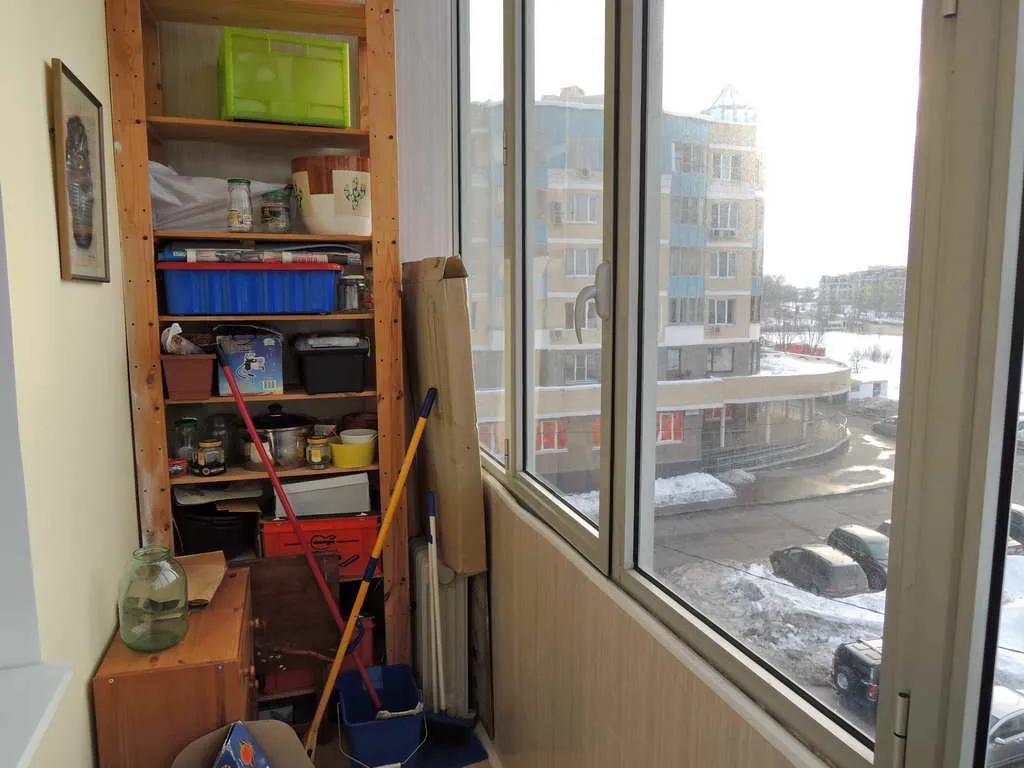Квартира с перегородкой из стеклоблоков, фото 10