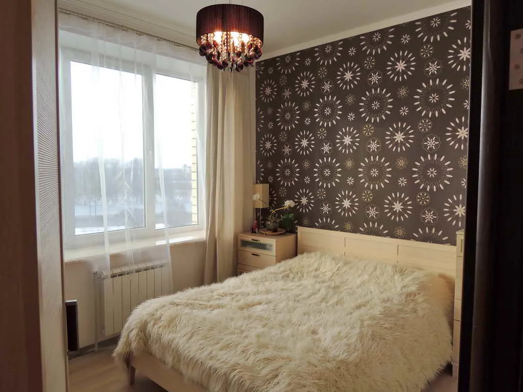 Квартира с перегородкой из стеклоблоков, фото 18