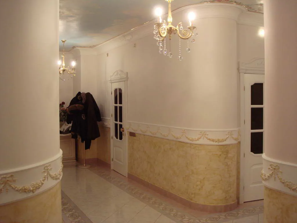 Каминный портал бежевый, фото 18