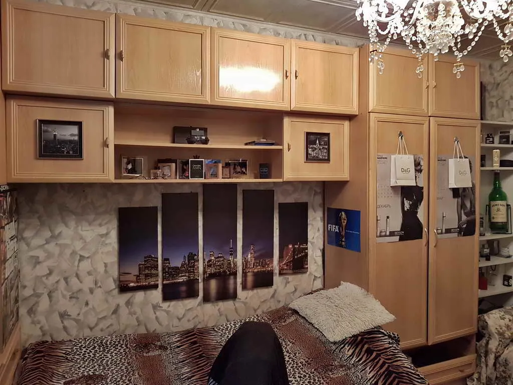Квартира с деревянной прихожей, фото 18
